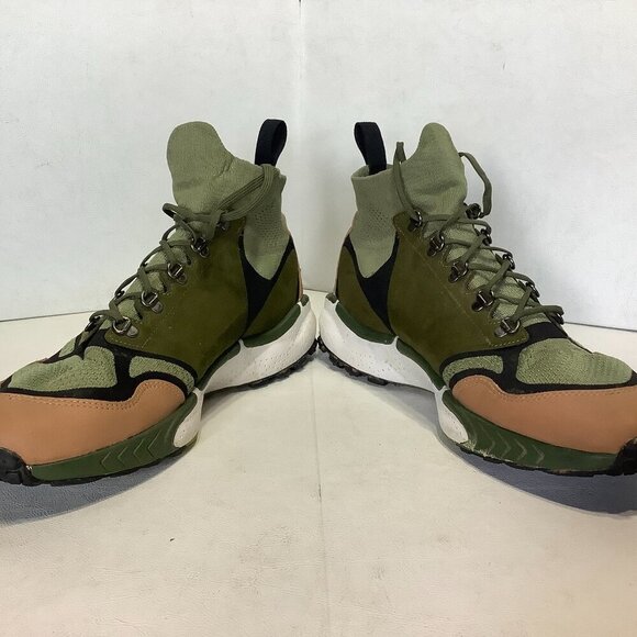 2016 Men's Nike Air Zoom Talaria Mid Fly Knit Shoes  Size 9.5 Palm/Tan Color - Picture 5 of 13